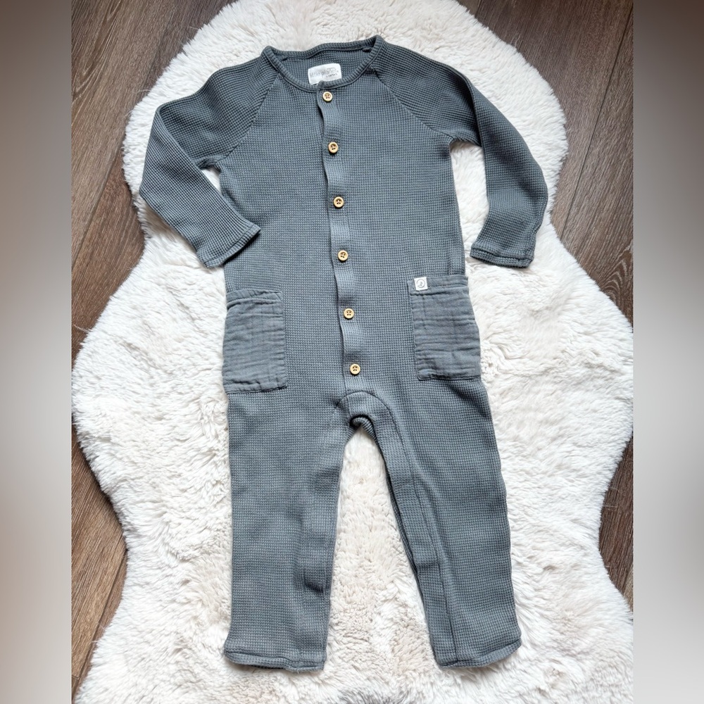 Little Planet Organic by Carter’s Thermal Long Sleeve Onesie 24 months